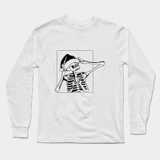 Christmas Skeleton Long Sleeve T-Shirt